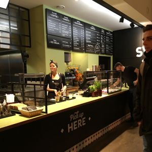 Super friendly staff at Swing Kitchen - Operngasse in Vienna