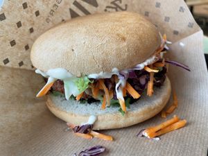 Burger  at Swing Kitchen - Operngasse in Vienna