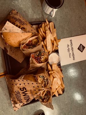 My order  at Swing Kitchen - Operngasse in Vienna