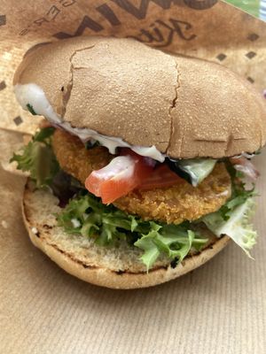 Burger  at Swing Kitchen - Operngasse in Vienna