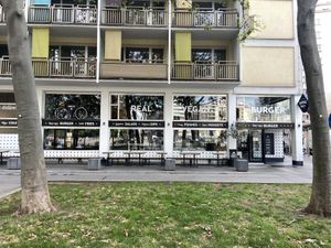 Outside the restaurant   at Swing Kitchen - Operngasse in Vienna