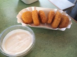 unchikn nuggets at Swing Kitchen - Operngasse in Vienna