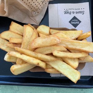 Pommes (4,20€) at Swing Kitchen - Operngasse in Vienna
