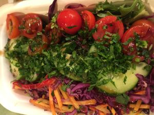 garden salad at Swing Kitchen - Operngasse in Vienna