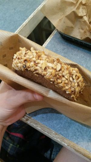 Icecream sandwich (wouldnt personally recommend) at Swing Kitchen - Operngasse in Vienna