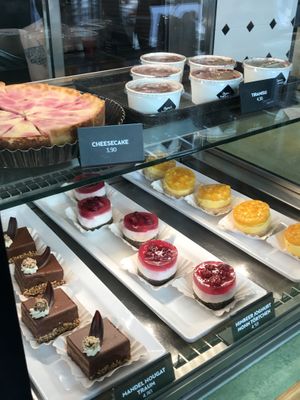 Delicious vegan desets  at Swing Kitchen - Operngasse in Vienna