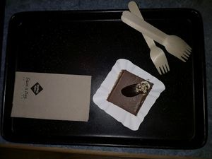 Almond nougat dream (cake) at Swing Kitchen - Operngasse in Vienna