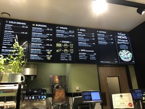 Menu  at Swing Kitchen - Operngasse in Vienna