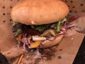 Cheese burger  at Swing Kitchen - Operngasse in Vienna