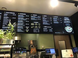 Menu  at Swing Kitchen - Operngasse in Vienna