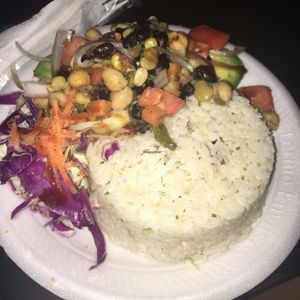 vegan meal at Bistro del Mar Food Truck in Luquillo