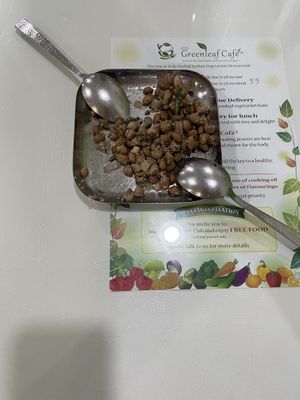 Un roasted peanuts!  at Greenleaf Cafe in Central Singapore