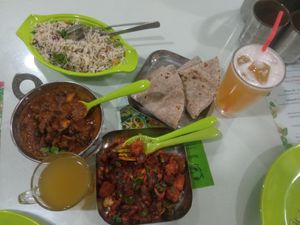 We really enjoyed our dinner here today. Very vegan friendly staff and very friendly manager! The chilli tofu is dry no gravy but yummy! The ginger tea is just perfect! They have h at Greenleaf Cafe in Central Singapore