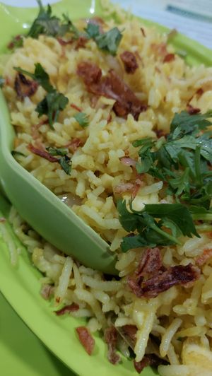 Paneer pulao at Greenleaf Cafe in Central Singapore