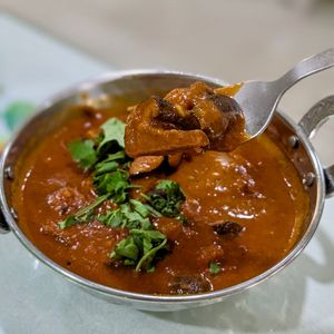 Vegan Kadai Mushroom at Greenleaf Cafe in Central Singapore