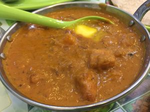 Paneer butter masala  at Greenleaf Cafe in Central Singapore