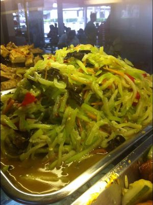 Stir fry Hairy melon at Dao of Vegetarian 素道斋 in Central Singapore