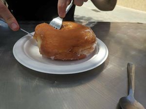 Donut de azúcar at Ruta 42 in Lhospitalet De Llobregat