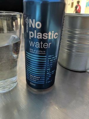 No plastic water at Ruta 42 in Lhospitalet De Llobregat