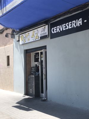 Entrance at Ruta 42 in Lhospitalet De Llobregat