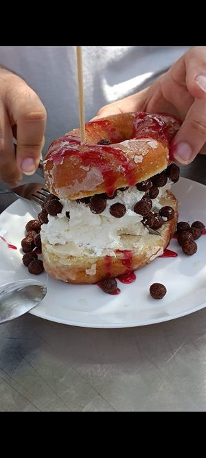 Donut at Ruta 42 in Lhospitalet De Llobregat