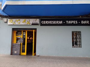 The front at Ruta 42 in Lhospitalet De Llobregat