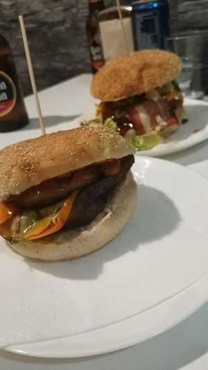 Hamburguesa at Ruta 42 in Lhospitalet De Llobregat