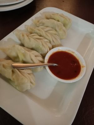 Vegetarian Momo at Tibetan Kitchen in Spring Hill
