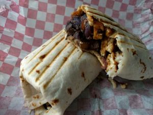 Breakfast Burrito at 701 Coffee in Seattle