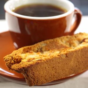GF Traditional Biscotti at 701 Coffee in Seattle