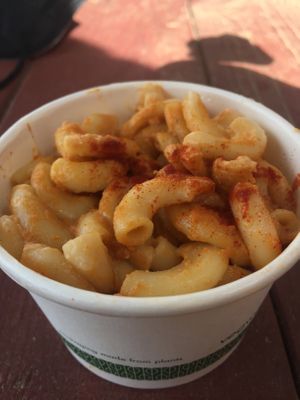 Side of Mac & Cheese at Gnome Cafe in Charleston