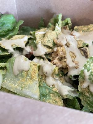 Cesar salad at Gnome Cafe in Charleston