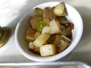 Side of home fries at Gnome Cafe in Charleston