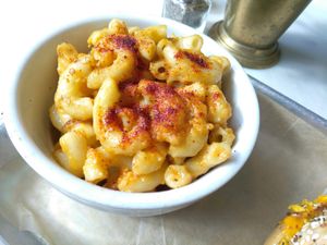 Mac & cheese at Gnome Cafe in Charleston
