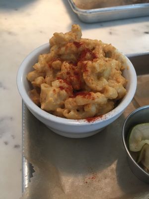 Mac and cheese at Gnome Cafe in Charleston