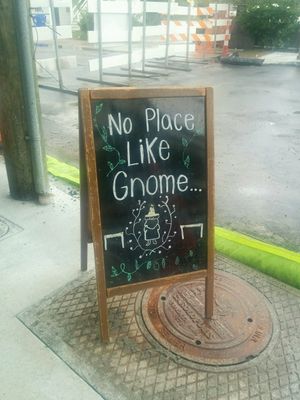 Truly, no place like Gnome for tasty vegan dining in the low country! at Gnome Cafe in Charleston