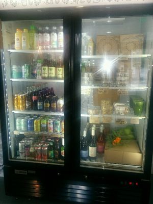 drink & to go case at Gnome Cafe in Charleston