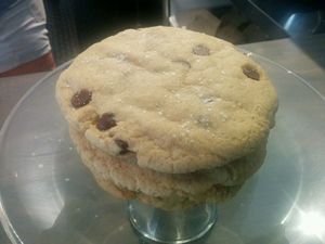 chocolate chip cookies at Gnome Cafe in Charleston