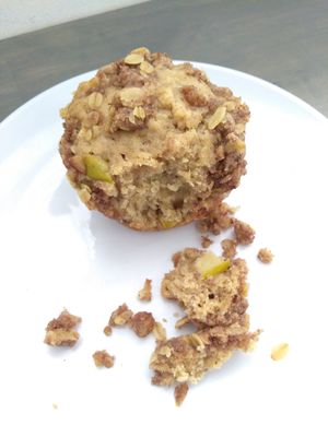 muffin at Gnome Cafe in Charleston