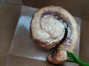 Sticky bun!! at Gnome Cafe in Charleston