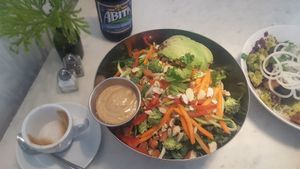 Pad Thai salad. A bowl full of yum. at Gnome Cafe in Charleston