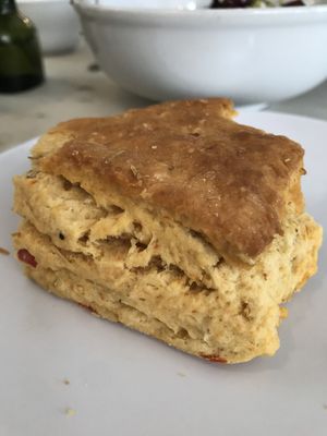 Potato and Rosemary Scone at Gnome Cafe in Charleston