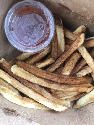 Fries! at Gnome Cafe in Charleston