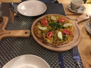 pizza - recommended at Jalus Vegan Kitchen in Hanoi