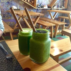 More juices at Jalus Vegan Kitchen in Hanoi