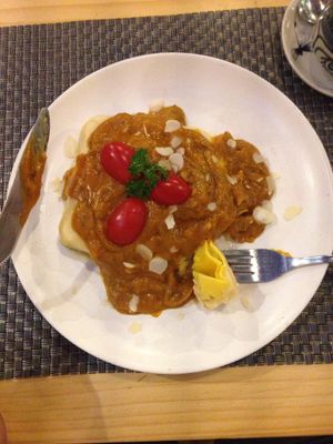 Delicoius lasagna at Jalus Vegan Kitchen in Hanoi