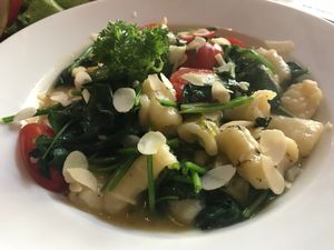 this gnocchi made my LIFE. love it so much.  at Jalus Vegan Kitchen in Hanoi