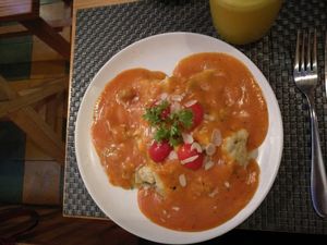 Lasagne at Jalus Vegan Kitchen in Hanoi