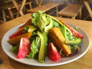 Jalus salad at Jalus Vegan Kitchen in Hanoi