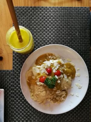 lasagne at Jalus Vegan Kitchen in Hanoi